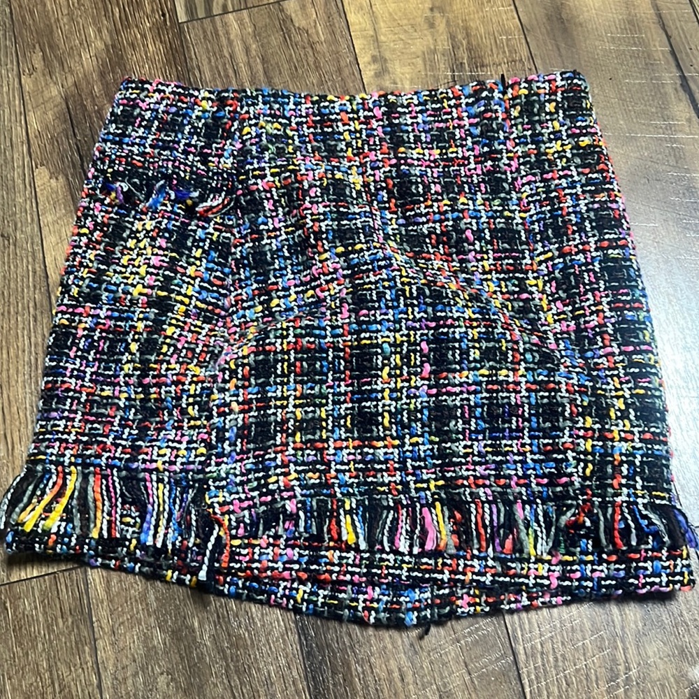 Small colorful knitted skirt perfect condition worn once